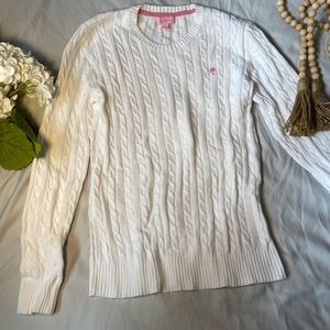 Lilly Pulitzer Women’s Cable Sweater Size M